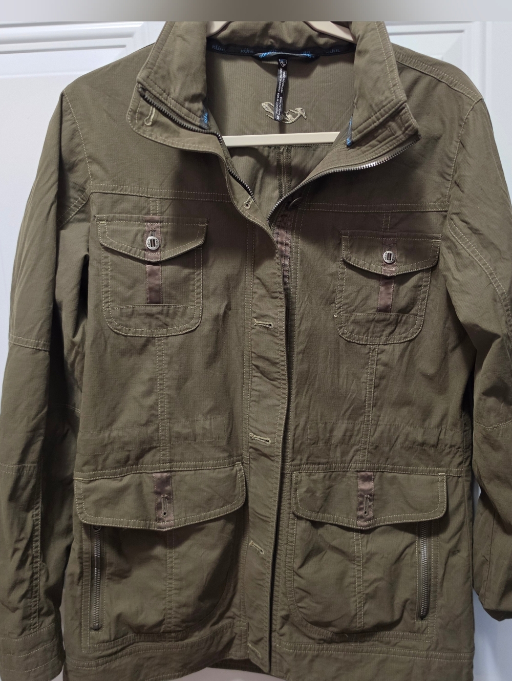 Kuhl Utility Jacket in Olive Green